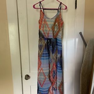 Multi Color- Hi/ Low Dress